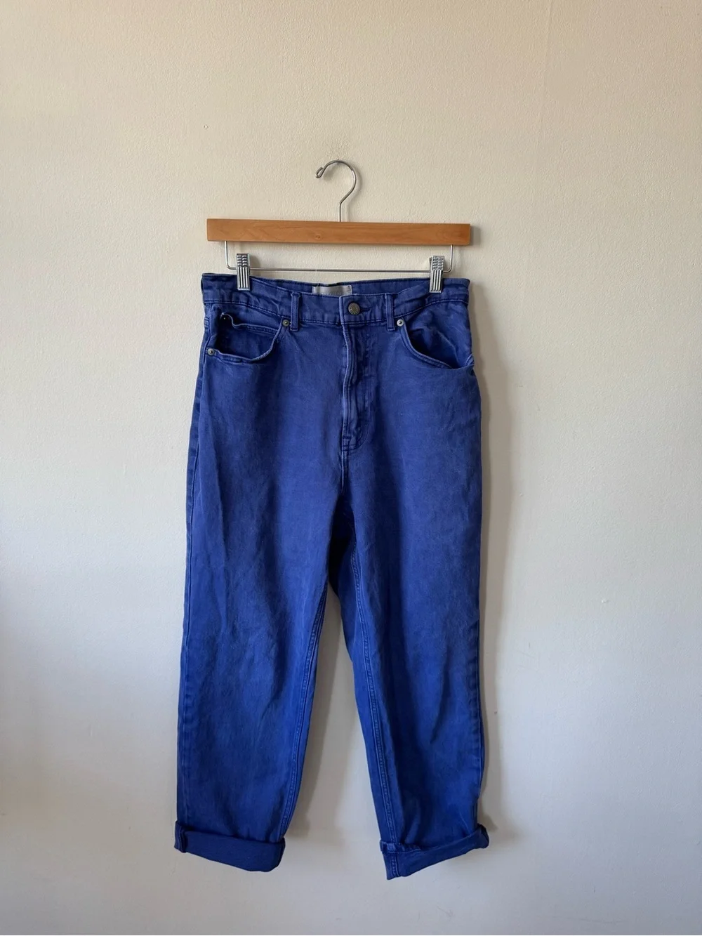 Everlane Deep Lapis Straight Leg Jeans